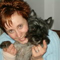 We missen ons andere hondje.
