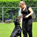 Nog een kiekje van de trainingsweek met me hondje, Milo!
Wat heb ik enorm veel geleerd, en Milo natuurlijk ook ;-)