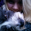 honden foto Met baasje op de foto !