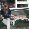 honden foto mijn mooie dochter met mijn mooie hond