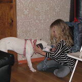Lady met Roos