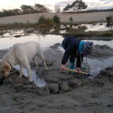 Foto van Marjolein en Noa en kleine Levi