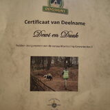 Duuk en ik hebben ons 2e certificaat van het Mantrailen behaald. Nu…