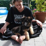 ooit heeft hij op schoot gepast...