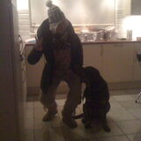 Foto van Sanne & Rottweiler Bo