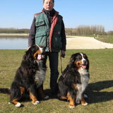Met de baas.