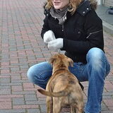 Op cursus met Zazou (Ze heeft reeds al 2 diploma's in de pocket :D )