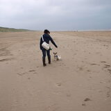 Lekker op het strand.