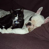 Samen slapen met mn vriendinnetje Nina.
