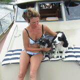 Foto van liesbeth,Turbo,Luna, Levi en Faith