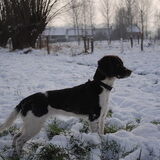 Hier staat onze Odette zo fier als een gieter.