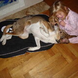 Foto van Donna en Basje