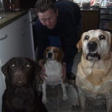 Met zijn drieen, onze lieve jongens