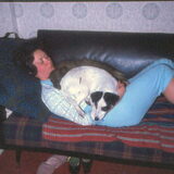 Mijn mama in 1974 met Pukkie en Teddy ... waar heb ik die liefde voor…
