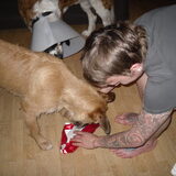 cadeautjes! eerste was een jumbone!