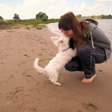 Foto van Inge, baasje van Gina, Flynn en Wobbe