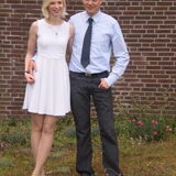 Foto van Eef en Tjibbe
