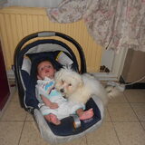 Foto van anja jordy ivan tim en ons hondje simba <3  <3