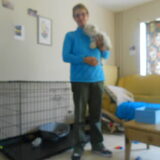 Foto van anja jordy ivan tim en ons hondje simba <3  <3