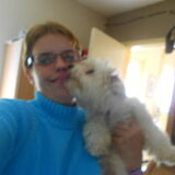 Foto van anja jordy ivan tim en ons hondje simba <3  <3