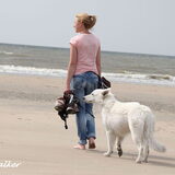 Heerlijk dagje strand en zee in IJmuiderslag