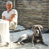 lekker relaxen in tuin