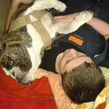 Luca en mijn jongste broer
