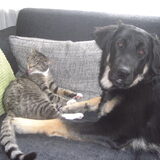 gezellig samen met mijn vriendinnetje