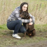 Knuffelen met asielhondje Cavalera