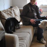 13-04-2013 oefenen met de katten. Hallo Tjundi die mijn snoepjes op…