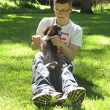 Cody en Michel (buurjongen)