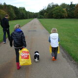 Eerste keer los lopen 11 oktober