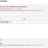 Nieuw topic aanmaken.