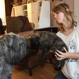 storm met klein broertje