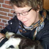 even op bezoek bij het nest om Aramis weer te zien. Hier is hij 6 weken…