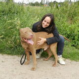 Met asielhondje Wacko