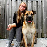 Laatste foto samen met mijn Juneau