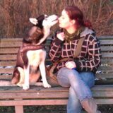 Misty geeft kusje! :)
