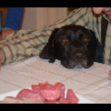 Ik en mijn man waren jarig en tsja dan is al dat lekkers op tafel toch…