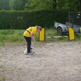 Foto van Sandra, Mecx en Fenne.