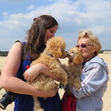 Foto van Inge, baasje van Gina, Flynn en Wobbe