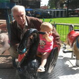 Foto van Annelies met  Sem