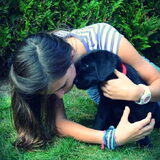 Bo en dochter Aline!