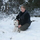 Foto van Sandra, Mecx en Fenne.