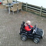 onze stoere bink in zen hummer h2