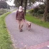Denzel, na half uur lopen volgen aan losse lijn