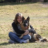 ik en me moppie in het bos