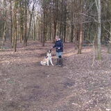 Foto van Jackie en Kiba:)