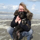 Foto van Ciska en Spanjaardje Moh (Bambi r.i.p.)