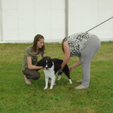 Foto van Lise met Ruby, Naïn & Qalvin